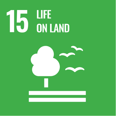 UN SDG 15 to Protect, restore and promote sustainable use of terrestrial ecosystems, sustainably manage forests, combat desertification, and halt and reverse land degradation and halt biodiversity loss