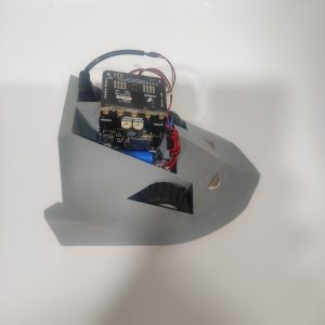 Wedge and Defensive Geometry Robot Mechanism (Side View)